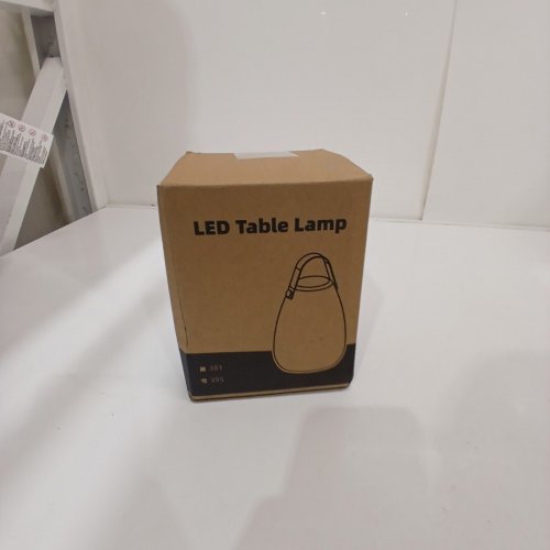 UUFFOO RECHARGEABLE WATERPROOF MULTIPURPOSE LED TABLE LAMP WITH REMOTE - WHITE / BROWN image 3