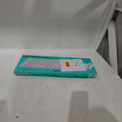 LOGITECH WIRELESS MOUSE & KEYBOARD COMBO WITH SILENTTOUCH TECHNOLOGY - WHITE (MODEL: MK295) image 5