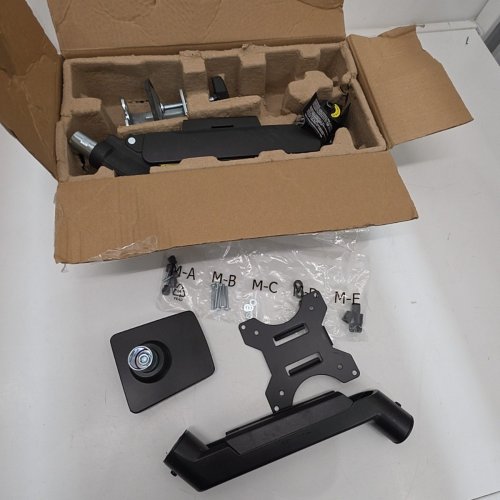 ERGEAR DESK MONITOR ARM - HEIGHT ADJUSTABLE - BLACK - (MODEL : EGSS15B) image 2