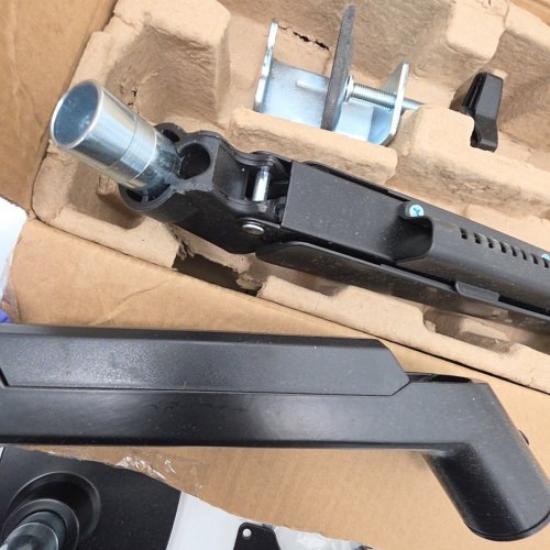 ERGEAR DESK MONITOR ARM - HEIGHT ADJUSTABLE - BLACK - (MODEL : EGSS15B) image 3