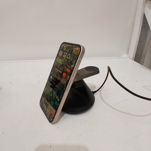 TASTOVE 3 IN 1 CHARGING STATION FOR APPLE MAGSAFE CHARGER FOR SMART WATCH PHONE AND AIRPODS - BLACK image 2