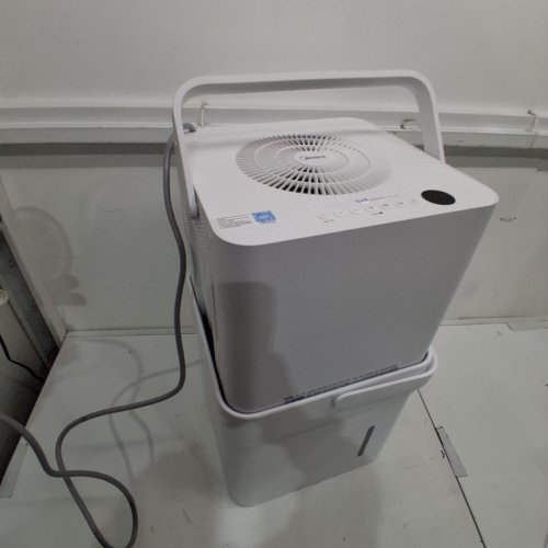 MIDEA CUBE 50 PINT SMART WIFI DEHUMIDIFIER - 4,500 SQ. FT - WHITE (MODEL: MAD50S1QWT-A) image 3