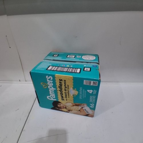 66PK PAMPERS SWADDLERS OUR BEST DRYNESS & COMFORT EVER BABY DIAPERS - SIZE 4 image 3