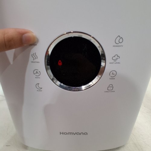 HOMVANA ULTRASONIC WARM & COOL MIST HYYBRID SMART HUMIDIFIER WITH WIFI APP CONNECTION & AROMA TRAY - 6.5L / 861SQ.FT COVERAGE - WHITE/BLACK (MODEL: H111S) image 2