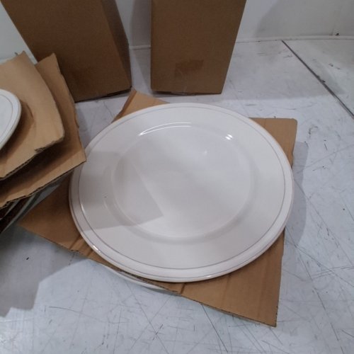 16PC OVER&BACK DINNERWARE SET -ASSORTED SIZE - IVORY (MODEL: 1901777) image 5