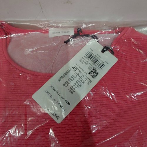 GERRY WEBER KNITTED LONG SLEEVE WITH POCKET - SIZE 10 / MEDIUM - PINK (STYLE : 190144-57003) image 3