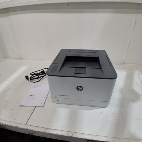 HP LASERJET PRO WIRELESS WI-FI BLACK & WHITE PRINTER - WHITE (MODEL: 3001DW) image 3