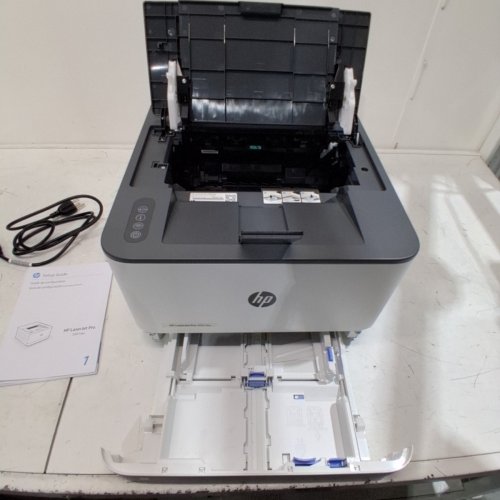 HP LASERJET PRO WIRELESS WI-FI BLACK & WHITE PRINTER - WHITE (MODEL: 3001DW) image 6