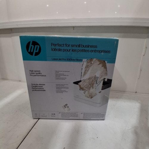 HP LASERJET PRO WIRELESS WI-FI BLACK & WHITE PRINTER - WHITE (MODEL: 3001DW) image 8
