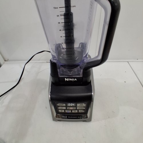 NINJA NUTRI NINJA DUO BLENDER WITH AUTO-IQ - 72OZ BLENDER JUG/24OZ SMOOTHIE CUP - BLACK (MODEL#: BL641C) image 2