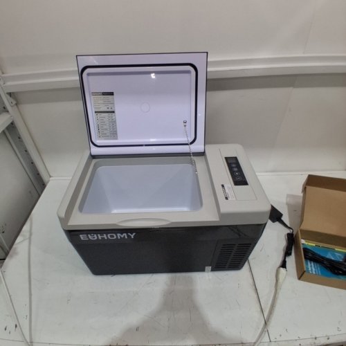 EUHOMY PORTABLE CAR REFRIGERATOR - BLACK (ITEM: CF004-25BL-CAEH) image 3