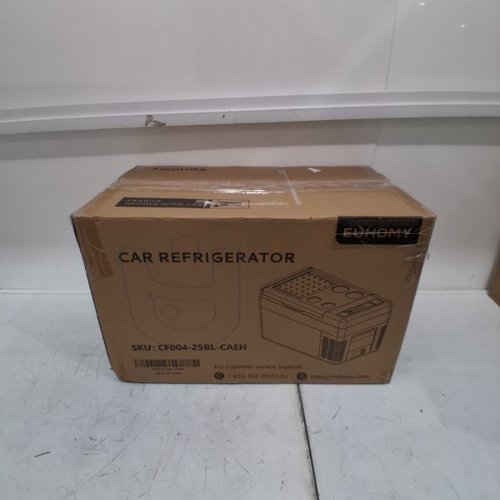 EUHOMY PORTABLE CAR REFRIGERATOR - BLACK (ITEM: CF004-25BL-CAEH) image 7