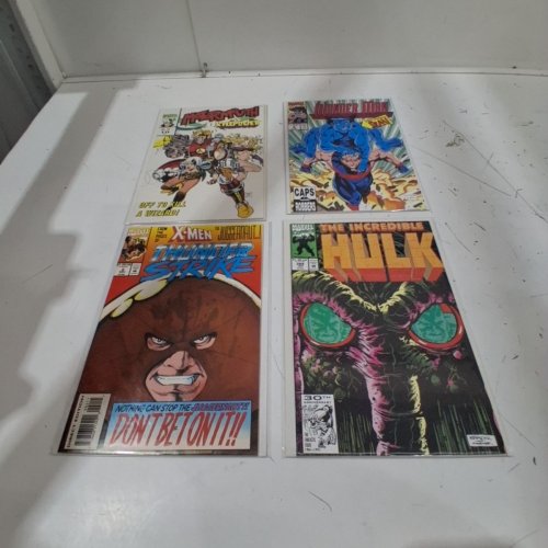 4 ASSTD MARVEL COMIC BOOKS - THE INCREDIBLE HULK #389, THUNDER STRIKE #2, WONDER MAN #5, MOTORMOUTH AND KILLPOWER #10 - VARIOUS AUTHORS image 2