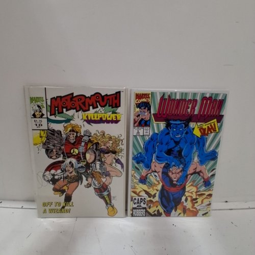 4 ASSTD MARVEL COMIC BOOKS - THE INCREDIBLE HULK #389, THUNDER STRIKE #2, WONDER MAN #5, MOTORMOUTH AND KILLPOWER #10 - VARIOUS AUTHORS image 3