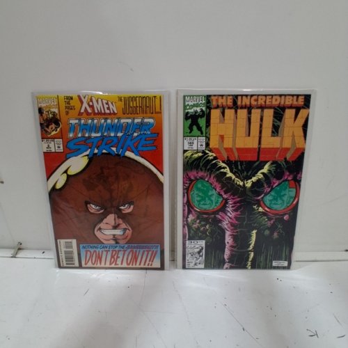 4 ASSTD MARVEL COMIC BOOKS - THE INCREDIBLE HULK #389, THUNDER STRIKE #2, WONDER MAN #5, MOTORMOUTH AND KILLPOWER #10 - VARIOUS AUTHORS image 4
