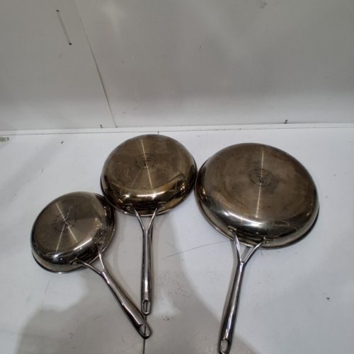 3PC HENCKELS PARADIGM CERAMIC NON-STICK SKILLET SET - 8"/10"/30" (MODEL: 1901726) image 3