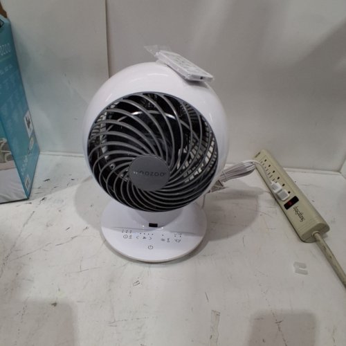 IRIS WOOZOO 5-SPEED OSCILLATING GLOBE FAN - 82FT RANGE - WHITE (MODEL: PCF-SC15T-CT/2354207) image 3