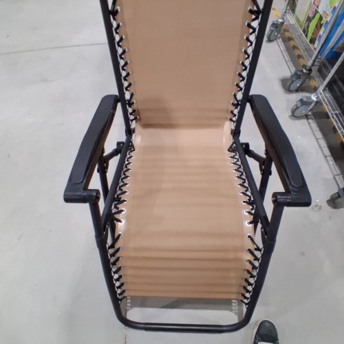 BALANCEFROM ADJUSTABLE ZERO GRAVITY LOUNGE CHAIR RECLINERS FOR PATIO - BEIGE image 3
