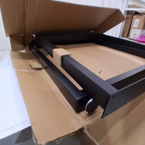 2PK GOYAPPIN SQUARE STEEL TABLE LEGS - 28" X 27" X 3" - BLACK image 3