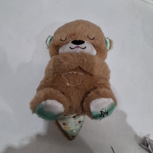 DD RETAILS BREATHING OTTER WITH MUSIC, SOUND, LIGHT, AND MOVEMENT - BROWN/BLUE/WHITE image 4