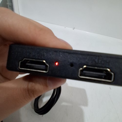 4K HDMI SPLITTER - 1 IN 2 OUT - MICRO USB POWERED - BLACK image 2