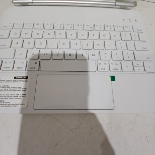 RAYMCRAFT KEYBOARD CASE - FOR IPAD (A16) 11TH/10TH GEN - WHITE image 3