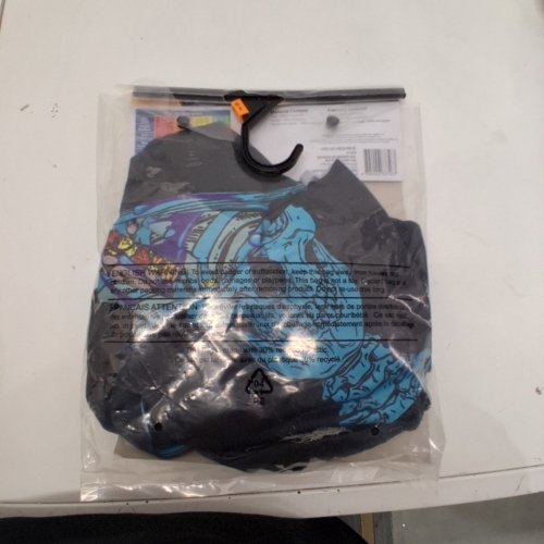 3PC BOYS PARTYHOLIC SKELEZOMBIE COSTUME - MEDIUM (8-10) - BLACK/BLUE (STYLE: 13164) image 3