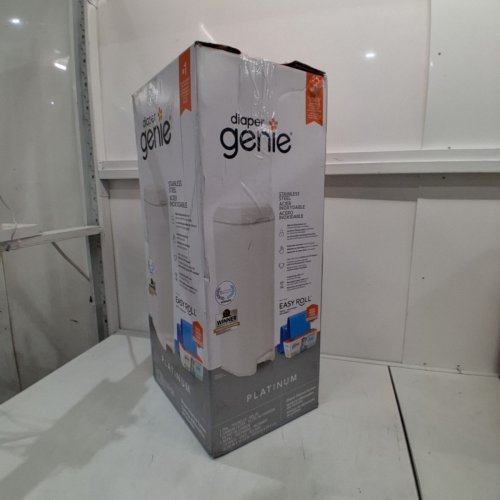 DIAPER GENIE ESSENCE PAIL DIAPER PAIL SYSTEM - 24" - WHITE image 5
