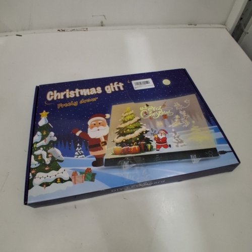 VAMOTTO 16" LED NOTE BOARD WITH 7 COLORS - GLOW DRAWING BOARD FOR KIDS & ADULTS - DESKTOP OR WALL image 5