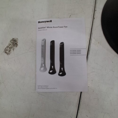 HONEYWELL QUIETSET 5 40" WHOLE ROOM TOWER FAN WITH REMOTE CONTROL - BLACK (MODEL: HYF260BC) image 5