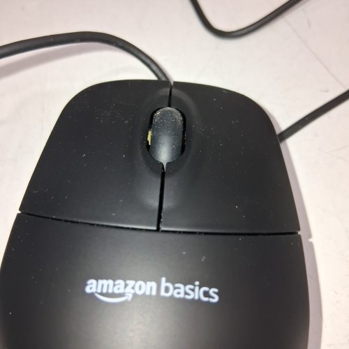 AMAZON BASICS MOUSE & KEYBOARD BUNDLE WIRED - BLACK (MODEL: B00B7GV802 image 4