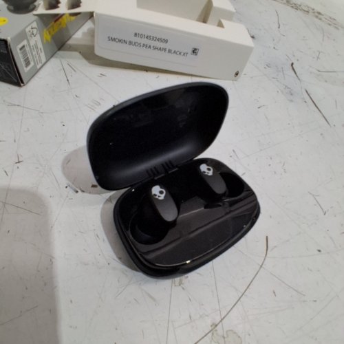 SKULLCANDY SMOKIN' BUDS 360 WIRELESS NOISE ISOLATING EARBUDS / HEADPHONES - BLACK (MODEL : S2SPW-T740) image 4