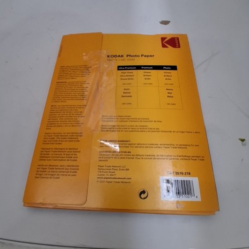 46PK KODAK MATTE PHOTO PAPER - 8.5" X 11" - 145GSM image 4
