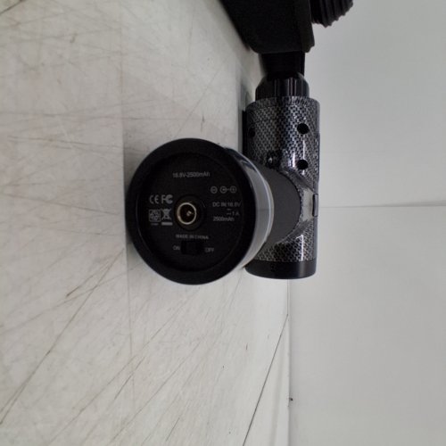 PERCUSSION MUSCLE MASSAGE GUN - 30-SPEED - BLACK image 3