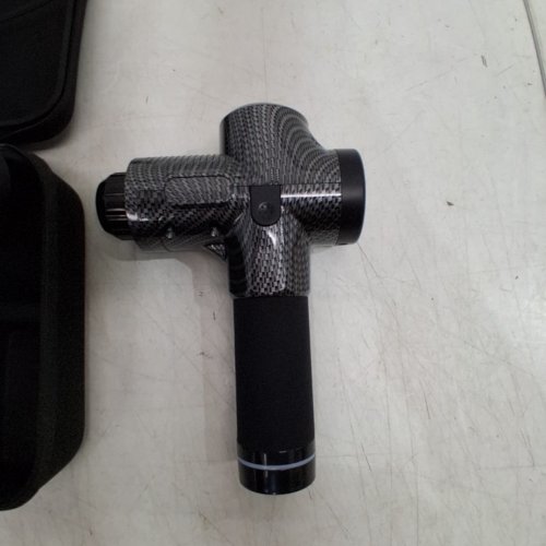 PERCUSSION MUSCLE MASSAGE GUN - 30-SPEED - BLACK image 3