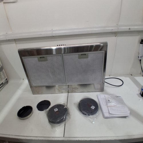MIDEA UNDER CABINET CONVERTIBLE SLIM RANGE HOOD - 30" - 60HZ - 120V - 65DPA - STAINLESS STEEL (MODEL: MVU30W4AST) image 3