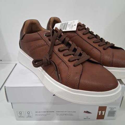 MEN'S ALDO COURT SHOE - 11 - TAN (STYLE: 3322511) image 2