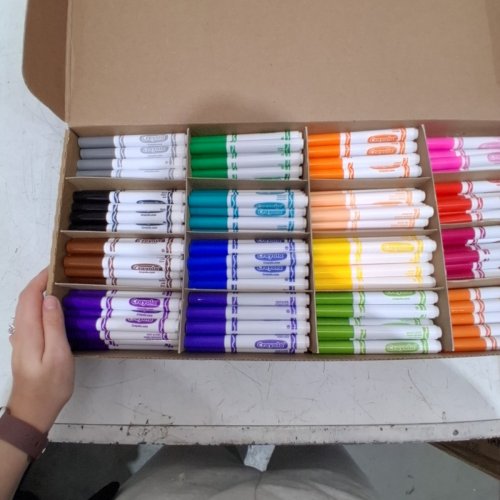 256PK CRAYOLA MARKER BULK CLASSPACK 16 ASSORTED COLOURS - (MODEL:2919860) image 4