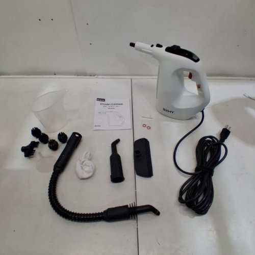 SXHY HANDHELD MULTI-PURPOSE PRESSURIZED STEAM CLEANER WITH 11 ATTACHMENTS - WHITE (MODEL: CB-09A) image 3