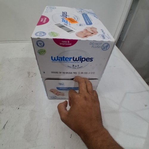 18PK WATERWIPES SENSITIVE WATER BASED BABY WET WIPES - 60 PER PACK (1080 TOTAL) image 4