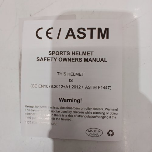 UNISEX ADULT'S ILM SPORTS HELMET FOR PEDAL CYCLIST / SKATEBOARDERS - MED - BLACK (MODEL: ZL-B068) image 3