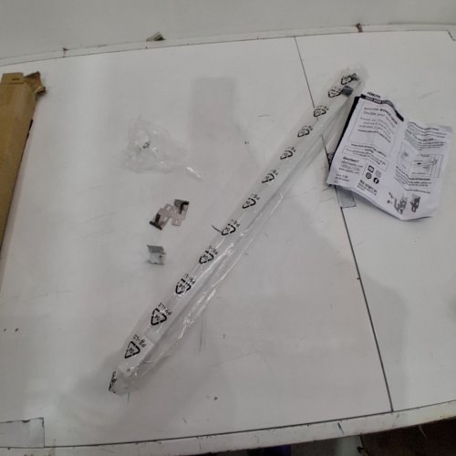 IDEAL SECURITY PATIO DOOR SECURITY TENSION BAR - 25.75"-47.5" - WHITE (MODEL: BK110W) image 2