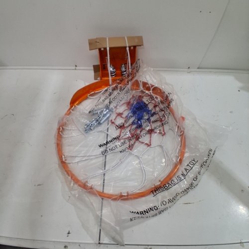 INDOOR/OUTDOOR HEAVY DUTY INTERGRATED WALL MOUNTED STANDARD BASKET BALL HOOP - 18" - ORANGE (MODEL: B016B) image 2