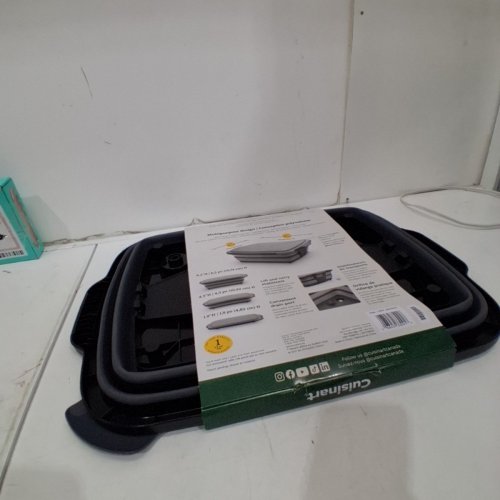 CUISINART 4-IN-1 EXPANDABLE PREP AND SERVE TUB - 4.6GAL - GREY/BLACK (MODEL: 2007043) image 3