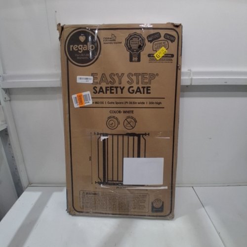 REGALO EASY STEP SAFETY GATE - 29"- 38.5" - WHITE (MODEL: 1160-DS) image 4