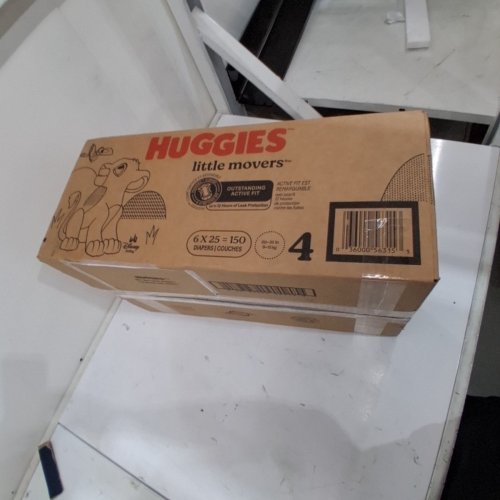 150PK HUGGIES LITTLE MOVERS DIAPERS - SIZE 4 - DISNEY BABY LION KING image 3