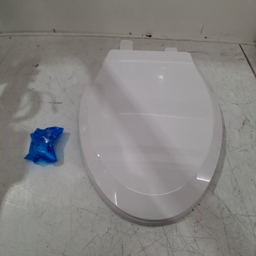 AMERICAN STANDARD CADET ELONGATED CLOSED-FRONT TOILET SEAT WITH SOFT CLOSE - WHITE (MODEL: 5503A00B.020) image 2
