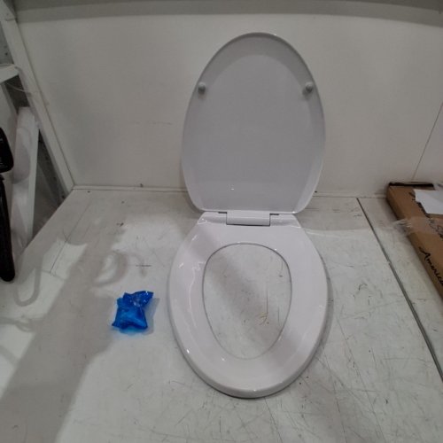 AMERICAN STANDARD CADET ELONGATED CLOSED-FRONT TOILET SEAT WITH SOFT CLOSE - WHITE (MODEL: 5503A00B.020) image 3