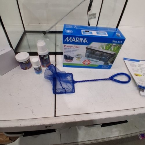 MARINA LED AQUARIUM KIT - 10GAL CAPACITY - 20" X 10" X 12.5" - CLEAR - (MODEL: 15256A1) image 4
