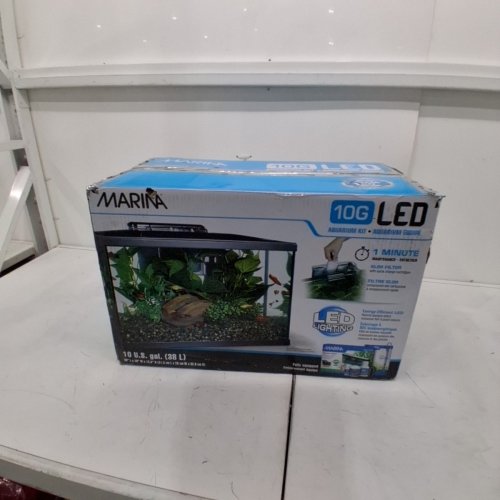 MARINA LED AQUARIUM KIT - 10GAL CAPACITY - 20" X 10" X 12.5" - CLEAR - (MODEL: 15256A1) image 8
